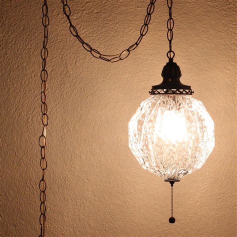 overhead light hanging chain